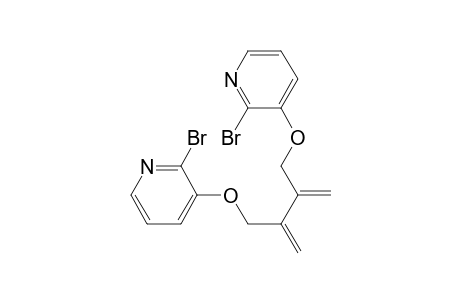 Pyridine, 3,3'-[[2,3-bis(methylene)-1,4-butanediyl]bis(oxy)]bis[2-bromo-