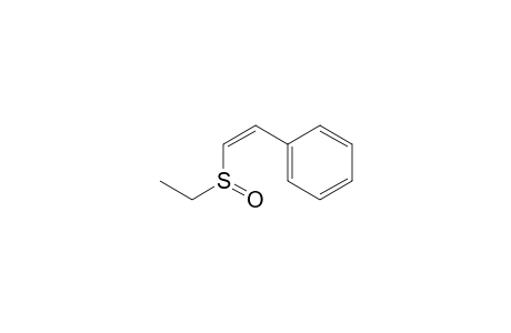 Benzene, [2-(ethylsulfinyl)ethenyl]-, (E)-