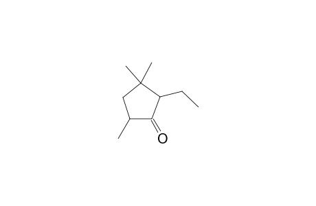 (cis/trans)-2-Ethyl-3,3,5-trimethylcyclopentanone