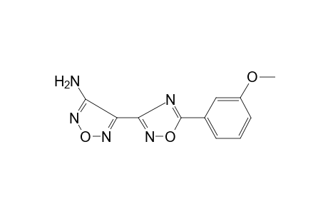 1,2,5-Oxadiazol-3-amine, 4-[5-(3-methoxyphenyl)-1,2,4-oxadiazol-3-yl]-