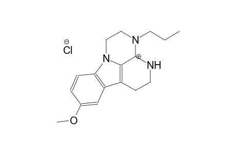 8-methoxy-3-propyl-2,3,5,6-tetrahydro-1H-3,4,10b-triazafluoranthen-4-ium chloride