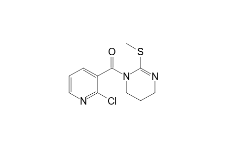 (2-chloranylpyridin-3-yl)-(2-methylsulfanyl-5,6-dihydro-4H-pyrimidin-1-yl)methanone