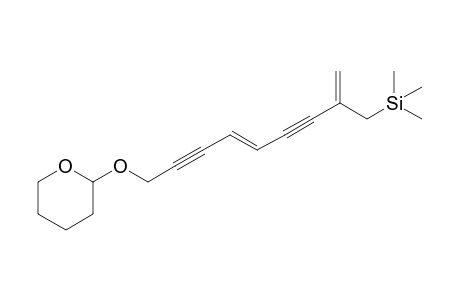 8-(Trimethylsilylmethyl)-1-(tetrahydropyranyloxy)nona-2,6-diyn-4,8-diene