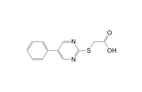 [(5-phenyl-2-pyrimidinyl)sulfanyl]acetic acid
