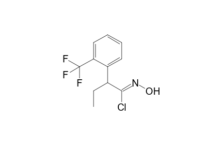 2-[2-(Trifluoromethyl)phenyl]butanohydroximoyl chloride
