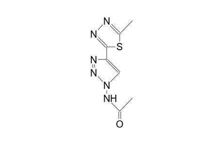 2-(1-Acetamido-1,2,3-triazol-4-yl)-5-methyl-1,3,4-thiadiazole