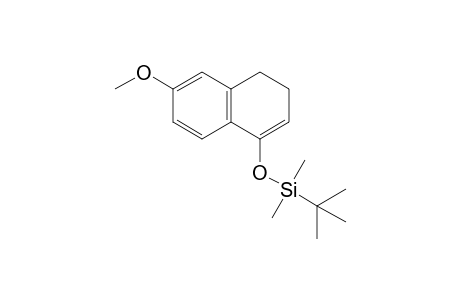 [(6-Methoxy-3,4-dihydro-1-naphthalenyl)oxy](dimethyl-tert-butyl)silane