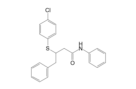 N-Phenyl-3-(p-Chlorophenylthio)-4-phenylbutanamide