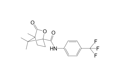4,7,7-Trimethyl-3-oxo-N-[4-(trifluoromethyl)phenyl]-2-oxabicyclo[2.2.1]heptane-1-carboxamide