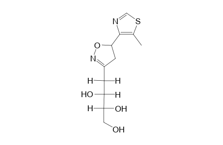 3-(2'-Deoxy-D-gluco-tetrol-1'-yl)-5-(5"-methylthiazol-4''-yl)-2-isoxazoline