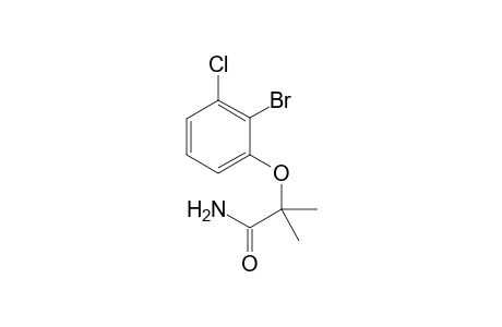 2-(2-Bromo-3-chlorophenoxy)-2-methylpropanamide