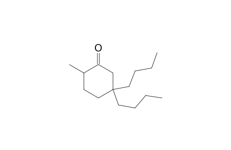 Cyclohexanone, 5,5-dibutyl-2-methyl-