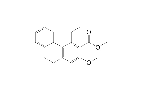 Methyl2,6-diethyl-4-methoxybiphenyl-3-carboxylate