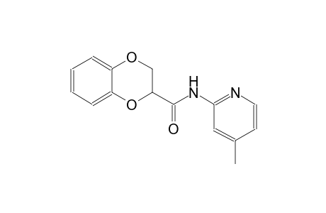 1,4-benzodioxin-2-carboxamide, 2,3-dihydro-N-(4-methyl-2-pyridinyl)-