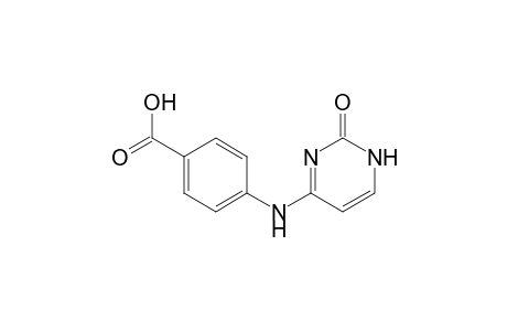 4-[(2-Oxo-1,2-dihydro-4-pyrimidinyl)amino]benzoic acid