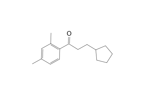1-Propanone, 3-cyclopentyl-1-(2,4-dimethylphenyl)-