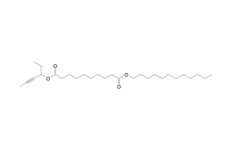 Sebacic acid, dodecyl hex-4-yn-3-yl ester