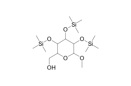 alpha-D-GLUCOPYRANOSIDE, 1-O-METHYL-2,3,4-TRI-O-TRIMETHYLSILYL-