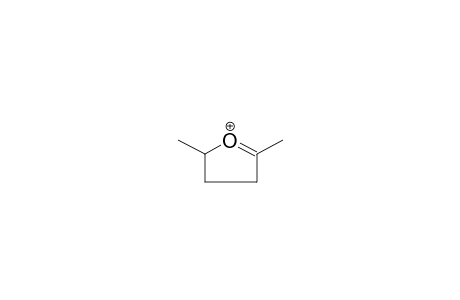 2,5-DIMETHYL-2,3,4-TRIHYDROFURANONIUM CATION