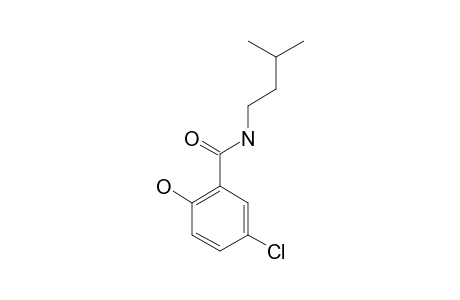 5-CHLORO-2-HYDROXY-N-(3-METHYL-BUTYL)-BENZAMIDE