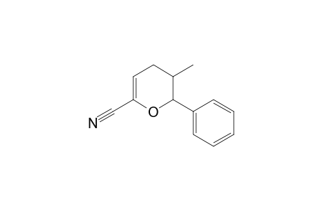 3,4-Dihydro-3-methyl-2-phenyl-2H-pyran-6-carbonitrile