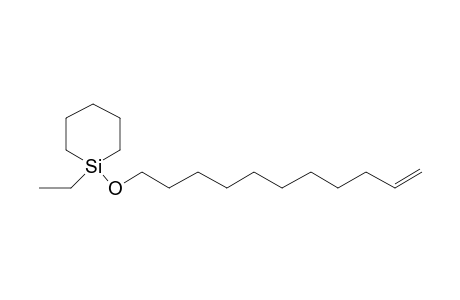 1-Ethyl-1-(10-undecenyloxy)silinane