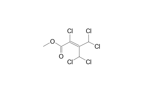 Methyl 2,4,4-trichloro-3-(dichloromethyl)-2-butenoate