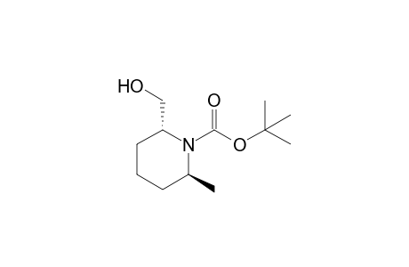 tert-Butyl (2R,6S)-2-(hydroxymethyl)-6-methylhexahydro-1-pyridinecarboxylate
