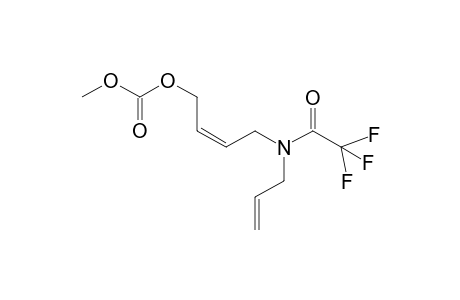(Z)-N-{4-[(Methoxycarbonyl)oxy]but-2-enyl}-N-(prop-2'-enyl)-trifluoroacetamide