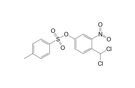 4-Dichloromethyl-3-nitrophenyl toluene-4-sulfonate