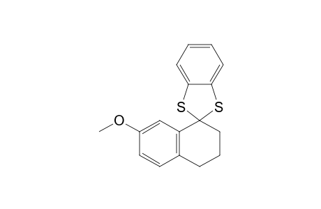 Spiro[1,3-benzodithiole-2,1'(2'H)-naphthalene], 3',4'-dihydro-7'-methoxy-