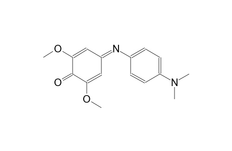 4-{[4-(dimethylamino)phenyl]imino}-2,6-dimethoxy-2,5-cyclohexadien-1-one