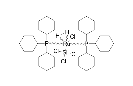 RUCL(SICL3)(2-ETA-H2)-(PCY3)2;3CL3