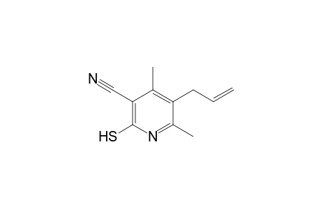 5-Allyl-4,6-dimethyl-2-sulfanylnicotinonitrile