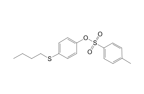 4-Butylsulfanylphenyl 4-methanebenzenesulfonate