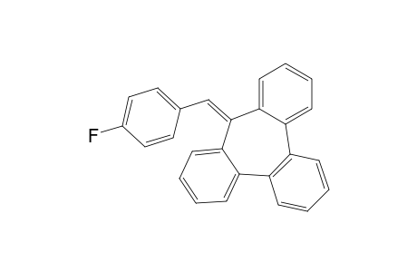 (+-)-1-(p-Fluorobenzylidene)-2,3,:4,5:6,7,tribenzocyclohepta-2,4,6-triene