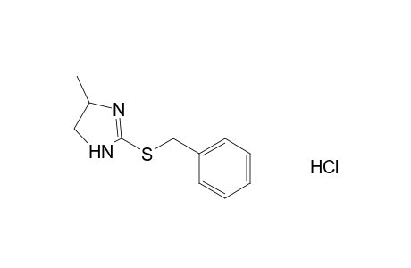 2-(benzylthio)-5-methyl-2-imidazoline, monohydrochloride