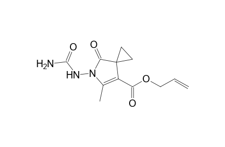 Allyl 5-[(aminocarbonyl)amino]-4-oxo-6-methyl-5-azaspiro[2.4]hept-6-ene-7-carboxylate