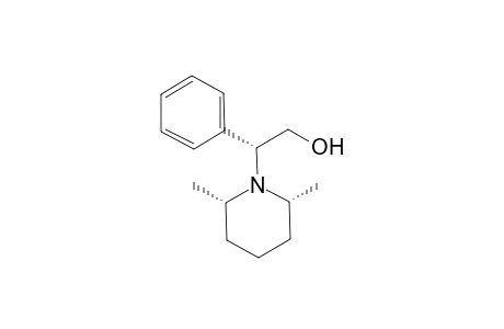 (-)-(2'R)-((2R,6S)-2,6-Dimethylpiperidin-1-yl)-2'-phenylethanol