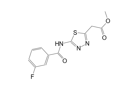 methyl {5-[(3-fluorobenzoyl)amino]-1,3,4-thiadiazol-2-yl}acetate
