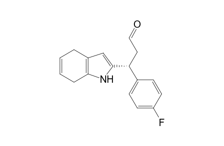 (R)-3-(4,7-dihydro-1H-indol-2-yl)-3-(4-fluorophenyl)propanal