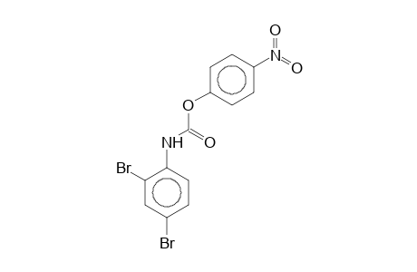 4-Nitrophenyl N-(2,4-dibromophenyl)carbamate