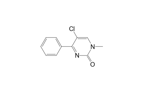 5-chloranyl-1-methyl-4-phenyl-pyrimidin-2-one