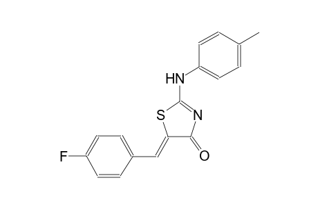 (5Z)-5-(4-fluorobenzylidene)-2-(4-toluidino)-1,3-thiazol-4(5H)-one