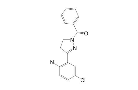 1-PHENYLCARBONYL-3-(2-AMINO-5-CHLOROPHENYL)-4,5-DIHYDRO-1H-PYRAZOLE