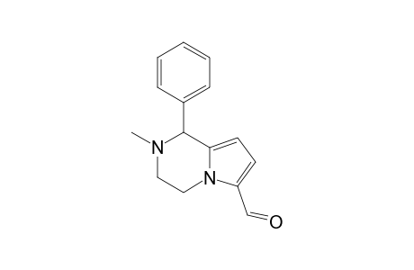 Methyl-1-phenyl-1,2,3,4-tetrahydropyrrolo[1,2-a]pyrazine-6-carbaldehyde