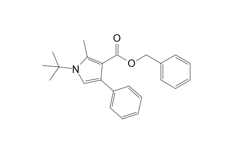 Benzyl 1-tert-butyl-2-methyl-4-phenyl-1H-pyrrole-3-carboxylate