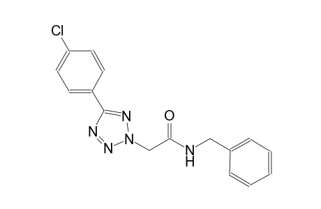 N-benzyl-2-[5-(4-chlorophenyl)-2H-tetraazol-2-yl]acetamide