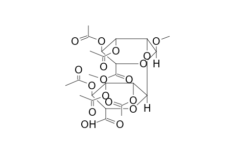 METHYL[METHYL-3,4-DI-O-ACETYL-2-O-(2,3,4-TRI-O-ACETYL-ALPHA-D-MANNOPYRANURONIC ACID)-ALPHA-D-MANNOPYRANOSIDE]URONATE