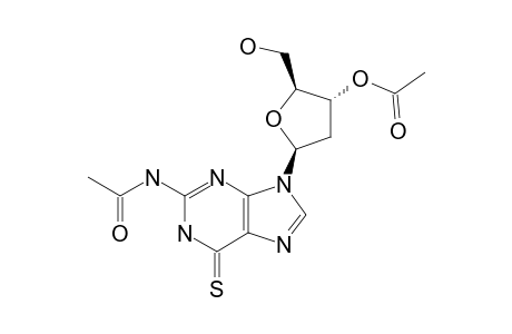 2-N,3'-O-DIACETYL-6-THIO-2'-DEOXYGUANOSINE